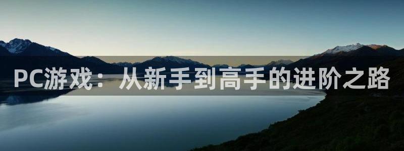 极悦娱乐app下载|下载地址：PC游戏：从新手到高手的进阶之