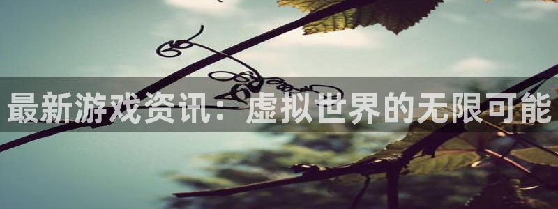 极悦娱乐平台注册：最新游戏资讯：虚拟世界的无限可能