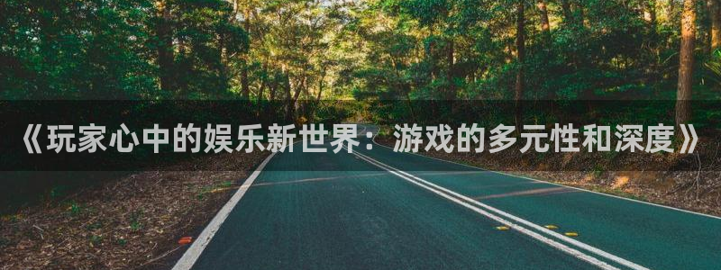 极悦娱乐Ii：《玩家心中的娱乐新世界：游戏的多元性和深度》